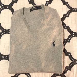 Gray Polo Ralph Lauren Sweater